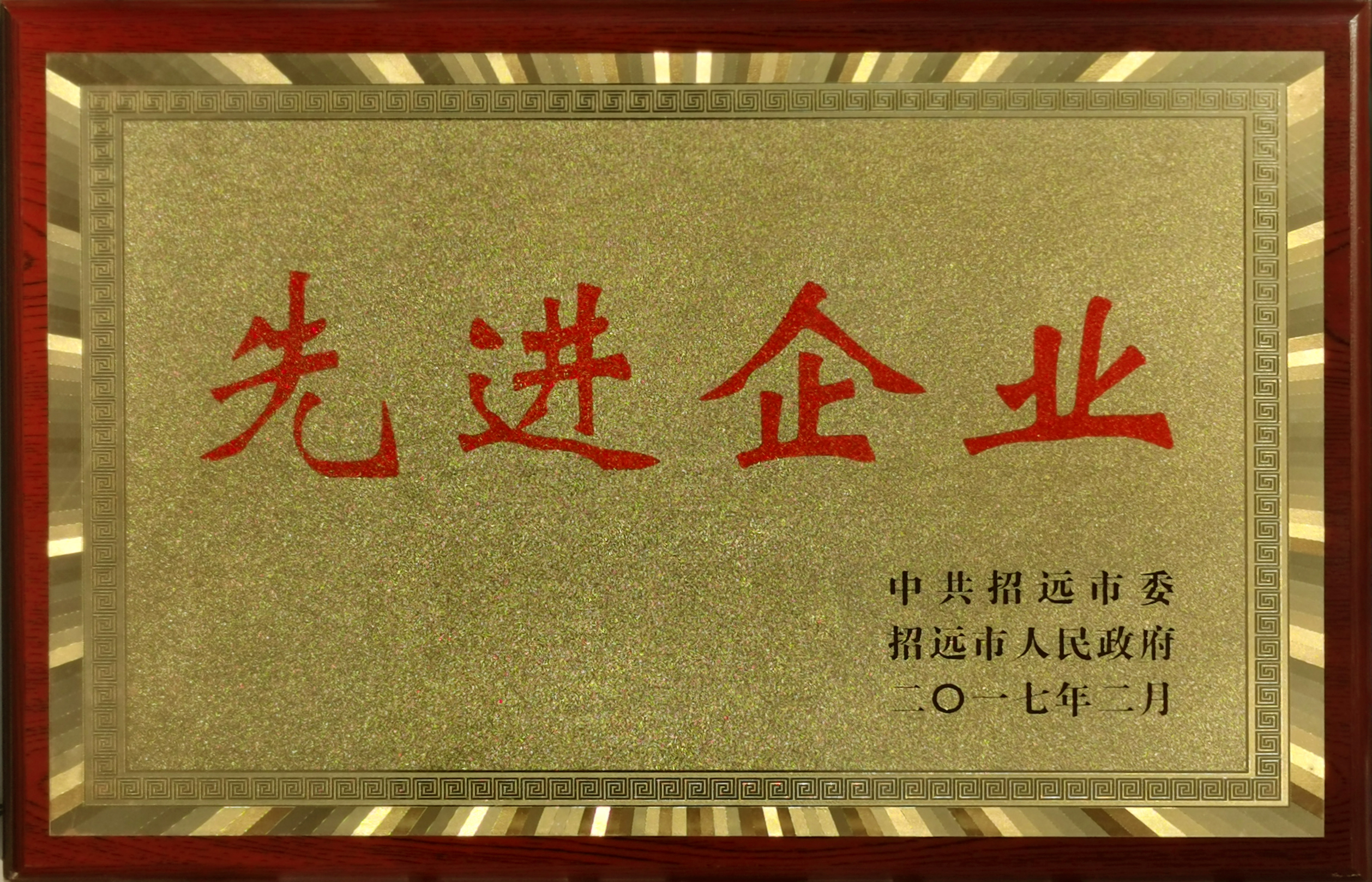 2016年先進企業